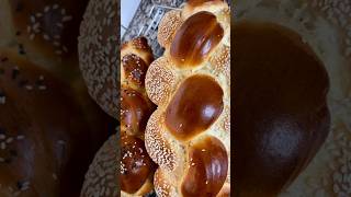 Challah time 😋😍 challah challahbraiding shabbatshalom bread breadmaking shabbat [upl. by Aihsekat]