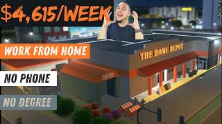 HOME DEPOT WILL PAY YOU 115HOUR  WORK FROM HOME  REMOTE WORK FROM HOME JOBS  ONLINE JOBS [upl. by Atteynek]