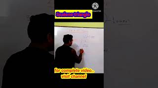 Scalene triangle mathstricks maths reasoning shorts shortvideo viralvideo viralshorts [upl. by Booze33]