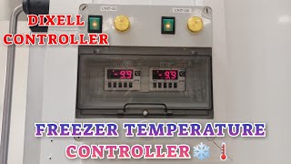 Dixell Temperature Controller Setting [upl. by Cornelius731]