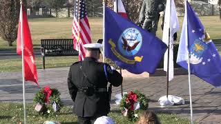 Wreaths Across America Ceremony  December 16 2023 [upl. by Ailehc]