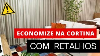 Retalhos de Tecidos para Cortinas [upl. by Nnylannej]