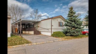 Mobile Home for sale  99 Arbour Lake Road NW  232 Calgary AB T3G 4E4 [upl. by Aneleh]