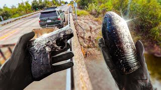 My Craziest Day Of Magnet Fishing 4 Bombs  5 Guns amp More Magnet Fishing Gone Wild [upl. by Onaivlis]