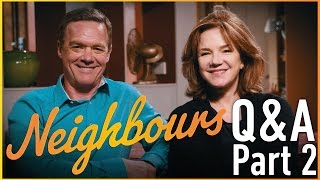 Neighbours QampA  Stefan Dennis Paul Robinson amp Janet Andrewartha Lyn Scully  Part 2 [upl. by Eduardo834]