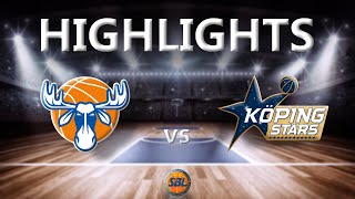 Highlights Jämtland Basket  Köping Stars [upl. by Kabab]