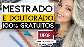 MESTRADO E DOUTORADO 100 GRATUITOS com INSCRIÇÕES ABERTAS AGORA  Mari Rel [upl. by Tteirrah184]