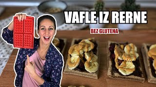 RECEPT ZA POSNE VAFLE  Bez šećera i glutena [upl. by Neemsay]