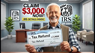 Claim Your 3000 Tax Refund Now IRS Releases Details for Eligible Taxpayers [upl. by Sharma607]