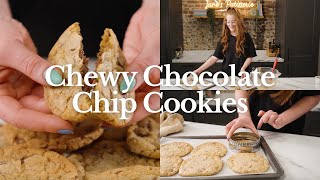 Chewy Chocolate Chip Cookies Recipe  Jane’s Patisserie [upl. by Elak446]