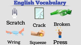 English Vocabulary  Common English words [upl. by Ettennahs]