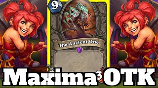 The Ancient One OTK Maxima Blastenheimer Combo  Hearthstone [upl. by Eciral578]