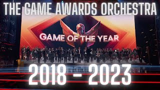 The Game Awards Orchestra GOTY Compilation  20182023 [upl. by Cheadle]