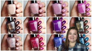 Zoya Enamored Collection  Fall 2023  Live Application Review [upl. by Ulrick]