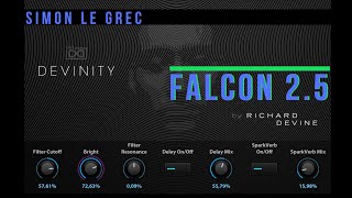 UVI Falcon 25  Devinity  Presets Preview NT [upl. by Rexer424]