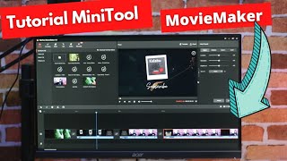 Tutorial MiniTool MovieMaker  Full Sampai Export [upl. by Octave866]