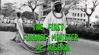 The history of the first finance minister of Nigeria  Festus Okotie  Eboh [upl. by Lockwood]