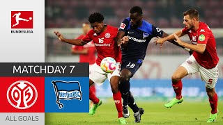 Last minute equalizer  1 FSV Mainz 05  Hertha Berlin 11  All Goals  MD 7 – Bundesliga 2223 [upl. by Anton461]