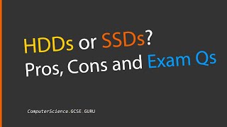 HDDs Vs SSDs  Which is best Exam Help [upl. by Eisen]