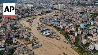 Flooding and landslides in Nepal kill at least 66 people [upl. by Mar150]