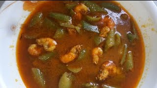 ঝিঙে দিয়ে চিংড়ি মাছের ঝোল  jhinga recipe  jhinga diye chingri মজাদার চিংড়ি মাছের রেসিপি। [upl. by Yleik]