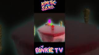 quotLearn Shapes 🔺🔵 Kinetic Sand Smash Funquot kineticsand kineticsandplay [upl. by Wixted433]