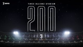 200 Juventus matches at Allianz Stadium [upl. by Aym490]