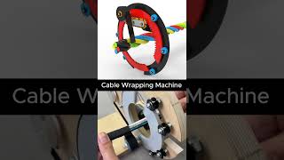 Cable Wrapping Machine mechanical solidworks machine 3ddesign mechanism engineering 3dcad [upl. by Yarw]