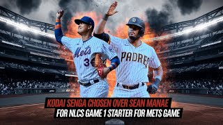 Kodai Senga STEALS the Spotlight as NLCS Game 1 Starter [upl. by Wane]