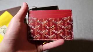 Goyard Saint Sulpice unboxing HD [upl. by Odnalref]