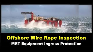 NDT Offshore Wire Rope Inspection [upl. by Alten796]