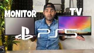 which one you should consider for PS5 tv vs monitor 🤔 [upl. by Laleb]