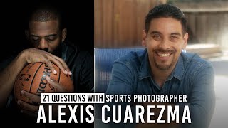 Alexis Cuarezma on Photographing Athletes Mastering His Style amp More  21 Questions [upl. by Winona]