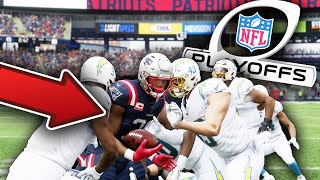 BEAST QUAKE This Was Somehow a Touchdown Madden 25 New England Patriots Franchise Wildcard Round [upl. by Ralyks]