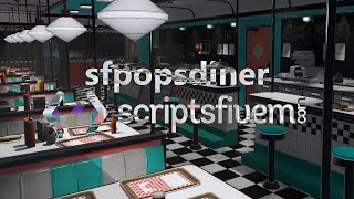 sfpopsdiner  job Pops Diner for your FiveM Server [upl. by Conlen]