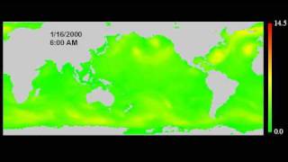 Global wave height [upl. by Thomajan]