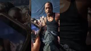 Travis Scott Performs quotGoosebumpsquot In The Crowd 🤯👀 [upl. by Aleek]