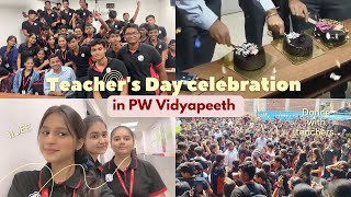 Teachers Day celebration  JEE 2026 [upl. by Wolgast]