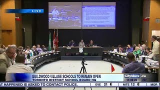 TDSB votes against closure of two Scarborough schools [upl. by Linneman]