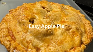 Easy Apple Pie  Fresh Apples  Thanksgiving Dessert casouthernbelle [upl. by Mallen]