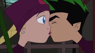 Jake and Roses First Kiss  American Dragon [upl. by Reteid]