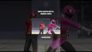 Super Sentai Battle Ranger Cross Shinkenger pt1 shorts supersentai shinkenger wii samurai [upl. by Boser]