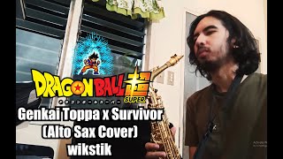 Genkai Toppa x Survivor Alto Sax Cover [upl. by Beller]