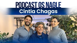 Cíntia Chagas professora bonita e polêmica gosta da fama Podcast Os Nagle o Encontro de Gerações [upl. by Deyes]