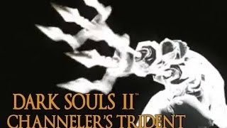 Dark Souls 2 Channelers Trident Tutorial dual wielding w power stance [upl. by Sehguh]