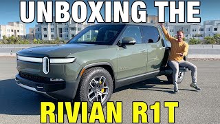 2022 Rivian R1T Unboxing  The Electric Truck Joins Our LongTerm Fleet  Price Interior amp More [upl. by Ignatius]