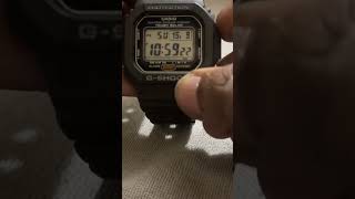 Casio Gshock DW5600UE1DR LED Illuminator watch casio gshock [upl. by Ennazzus617]