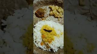 Khabar thali recipe bangali shorts [upl. by Eirrot494]