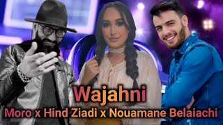 Moro x Nouamane Belaiachi x Hind Ziadi  Wajahni l Rai Rap Remix 2024 [upl. by Sonni]