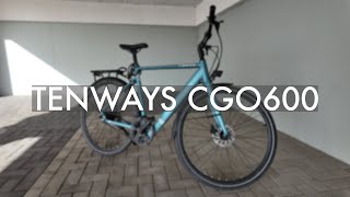 TENWAYS CGO600  Das Perfekte EBike für die Stadt Ersteindruck [upl. by Guyon]